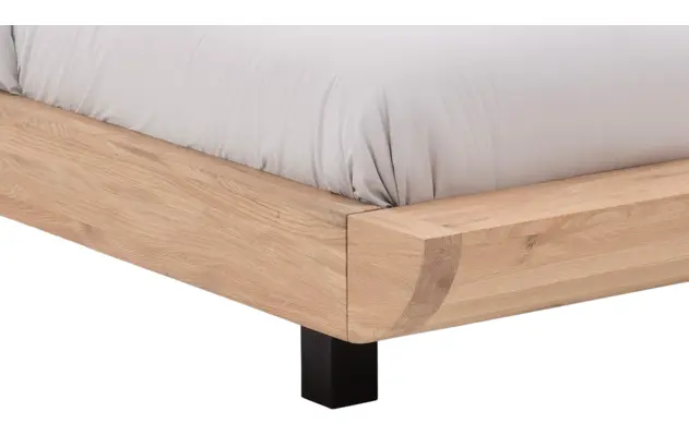 Goossens excellent bedframe denzo wit eiken - 8194076-01 schaduw 3